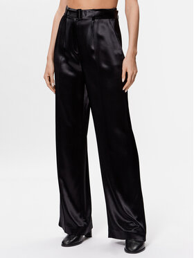 Calvin Klein Calvin Klein Pantalon en tissu Naia K20K204960 Noir Regular Fit