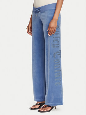 Juicy Couture Juicy Couture Pantaloni trening Old Gothic JCWBJ226334 Albastru Regular Fit