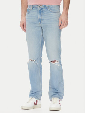 Lee Lee Jeansy West 112363966 Niebieski Straight Fit