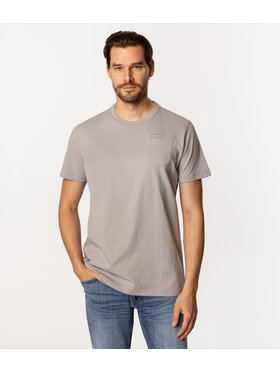 Lee Cooper Lee Cooper T-Shirt POCKET 1160 Szary Regular Fit