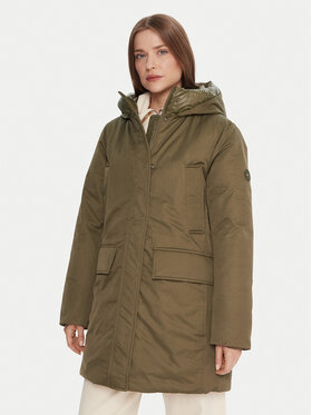 Tommy Hilfiger Tommy Hilfiger Куртка парка WW0WW46533 Зелений Relaxed Fit