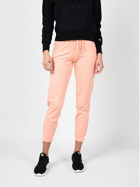 Champion Champion Spodnie materiałowe 114901 Różowy Regular Fit