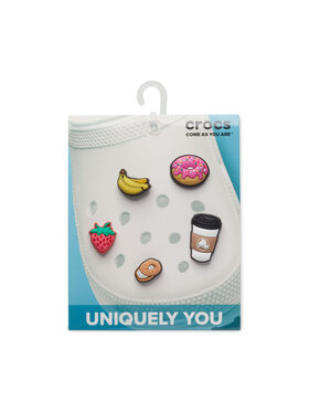 Crocs Crocs Accesorii pentru pantofi Jibbitz Breakfast 5 Pack 10008656 Colorat