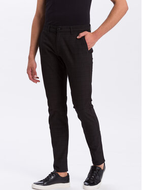 Cross Jeans Cross Jeans Chinosy E 120-016 Szary Tapered Leg