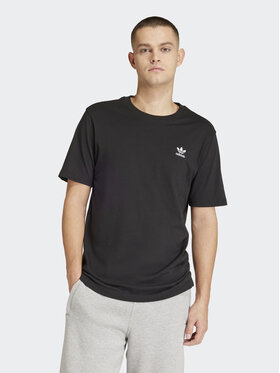adidas adidas T-Shirt Trefoil Essentials IR9690 Czarny Regular Fit