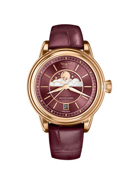 Aviator Aviator Zegarek V.1.33.2.265.4 Czerwony