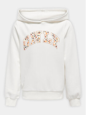 Kids ONLY Kids ONLY Felpa Jana 15319464 Bianco Regular Fit