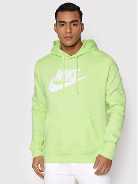 Nike Nike Bluza Sportswear Club BV2973 Zielony Standard Fit