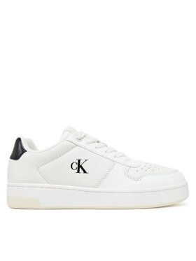 Calvin Klein Jeans Calvin Klein Jeans Sneakersy Basket Cupsole Low Mg YW0YW01765 Bílá