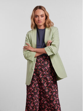 Pieces Pieces Marynarka 17090996 Zielony Regular Fit