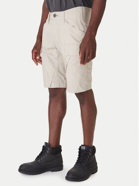 G-Star Raw G-Star Raw Pantaloncini di tessuto 3D Cargo D26222-D308 Écru Regular Fit