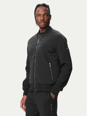 KARL LAGERFELD KARL LAGERFELD Džemperis ar kapuci 505061 564902 Melns Regular Fit