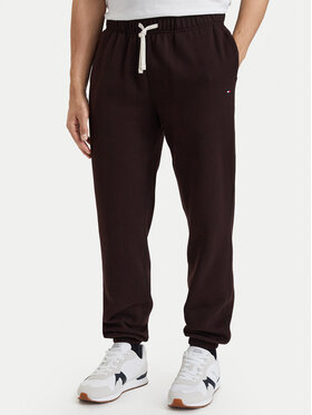 Tommy Hilfiger Tommy Hilfiger Dressipüksid Essential MW0MW37231 Tumepruun Relaxed Fit