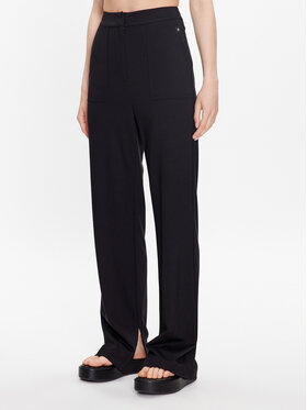 Calvin Klein Jeans Calvin Klein Jeans Pantalon en tissu J20J221300 Noir Regular Fit