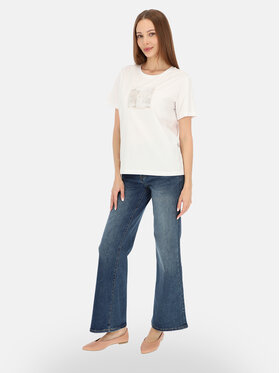 L’AF L’AF T-Shirt Nika Biały Regular Fit