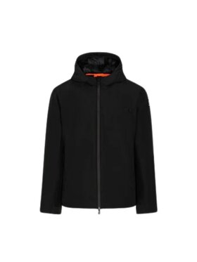 SUNS SUNS Cappotto gbs53038u_v8_jacket_aurelio_velour Nero Regular Fit