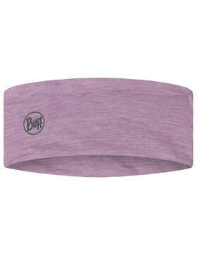 Buff Buff Frotka na głowę Buff Merino Lightweight Headband Różowy