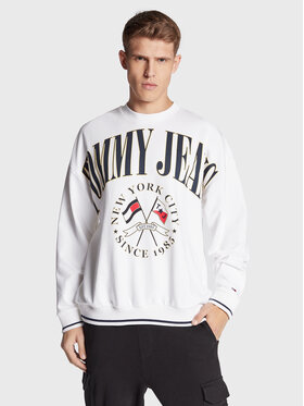 Tommy Jeans Tommy Jeans Суитшърт Skater DM0DM15024 Бял Relaxed Fit