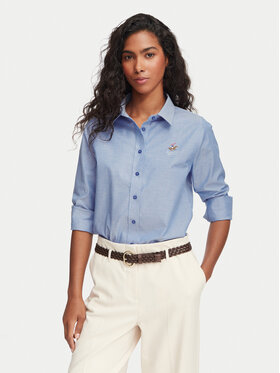 Beverly Hills Polo Club Beverly Hills Polo Club Koszula P-SS26W-SH6600 Niebieski Regular Fit