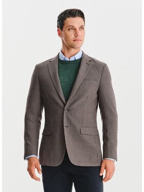 Pako Lorente Pako Lorente Marynarka P25WF-3X-006 Brązowy Slim Fit