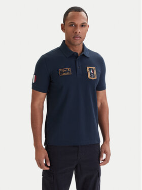 Aeronautica Militare Aeronautica Militare Polokošile 261PO1927UP00191 Tmavomodrá Regular Fit