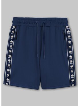 PITBULL PITBULL Szorty sportowe Szorty dresowe Oldschool POWERS XL Niebieski Regular Fit