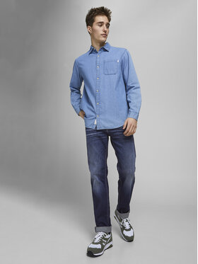 Jack&Jones Traperice Clark 12177444 Tamnoplava Regular Fit