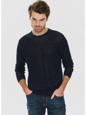 Pako Lorente Pako Lorente Sweter P24SP-2X-003 Granatowy Classic Fit