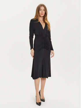 PINKO PINKO Rochie tricotată 104455 A29B Negru Regular Fit
