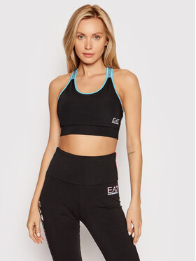 EA7 Emporio Armani EA7 Emporio Armani Бюстгальтер-топ 3KTH56 TJ2RZ 1200 Чорний