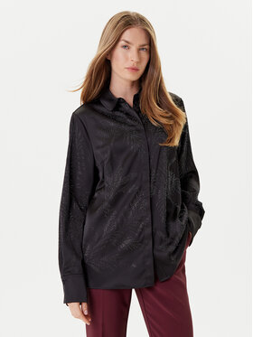 Guess Guess Риза W5YH40 WFQC2 Черен Regular Fit