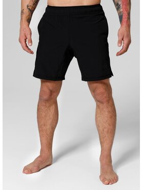 PITBULL PITBULL Szorty Spodenki Czarny Regular Fit