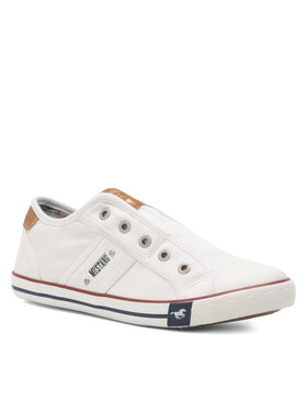 Mustang Mustang Sneakers aus Stoff 1099-409 Weiß