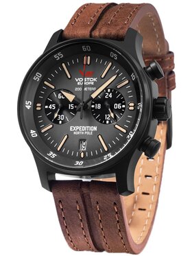 Vostok Europe Vostok Europe Zegarek VK64-592C558 Brązowy