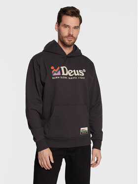 Deus Ex Machina Deus Ex Machina Sweatshirt Rubble DMF228332 Schwarz Boxy Fit