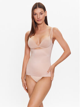 SPANX SPANX Shapewear Oberteil Suit Your Fancy Open-Bust Cami 10225R Beige