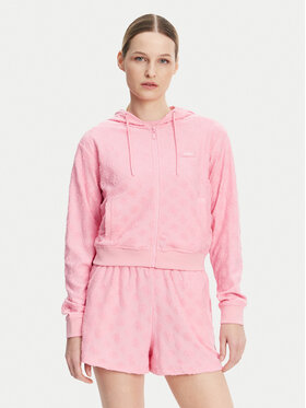 Guess Guess Mikina V5GQ00 KCT02 Ružová Regular Fit