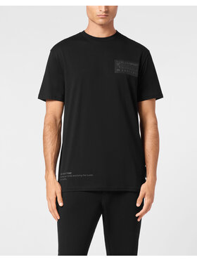 Plein Sport Plein Sport T-Shirt 14263 Czarny Regular Fit