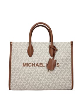 Michael Kors Michael Kors Torebka Beige Fabric Hand Beżowy