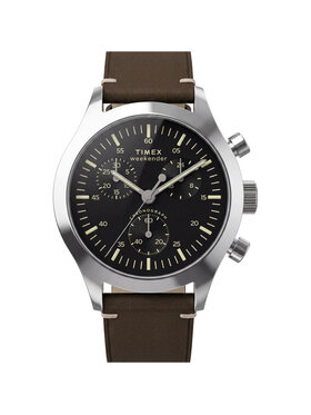 Timex Timex Zegarek TW2Y85200 Brązowy