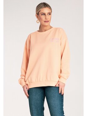 FIGL FIGL Bluza M1151 Pomarańczowy Regular Fit