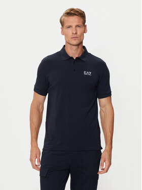 EA7 Emporio Armani EA7 Emporio Armani Поло 8NPF14 PJVQZ 0562 Cиній Regular Fit