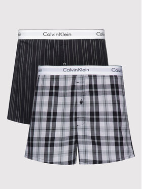 Calvin Klein Underwear Calvin Klein Underwear Komplet 2 par bokserek 000NB1396A Kolorowy Slim Fit