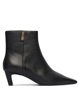 Tommy Hilfiger Tommy Hilfiger Botine Th Square Toe Kitten Bootie FW0FW08768 Negru