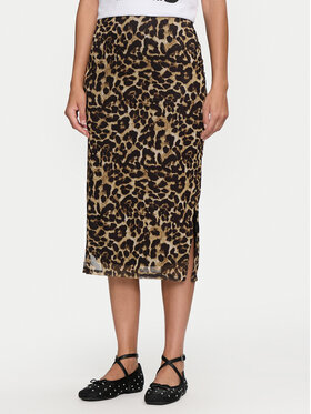 JDY JDY Midi szoknya Lea 15345811 Barna Slim Fit