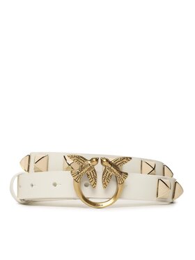 PINKO Pinko Ζώνη Γυναικεία Love Berry H2 Belt PE 23 PLT01 100143 A0R6 Λευκό