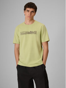 4F 4F T-Shirt TREKKING Zielony jasny Regular Fit