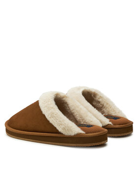 Polo Ralph Lauren Copati Slipper Wsw 842957050001 Rjava