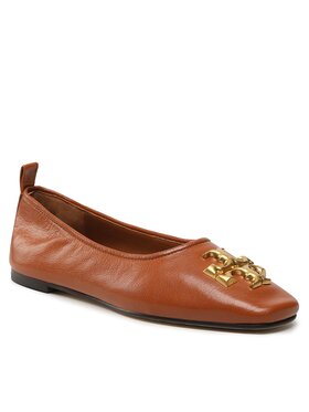 Tory Burch Tory Burch Baleríny Eleanor Ballet 141296 Hnědá