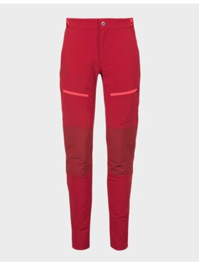 Halti Halti Spodnie outdoor Pallas II Warm X-Stretch Czerwony Regular Fit